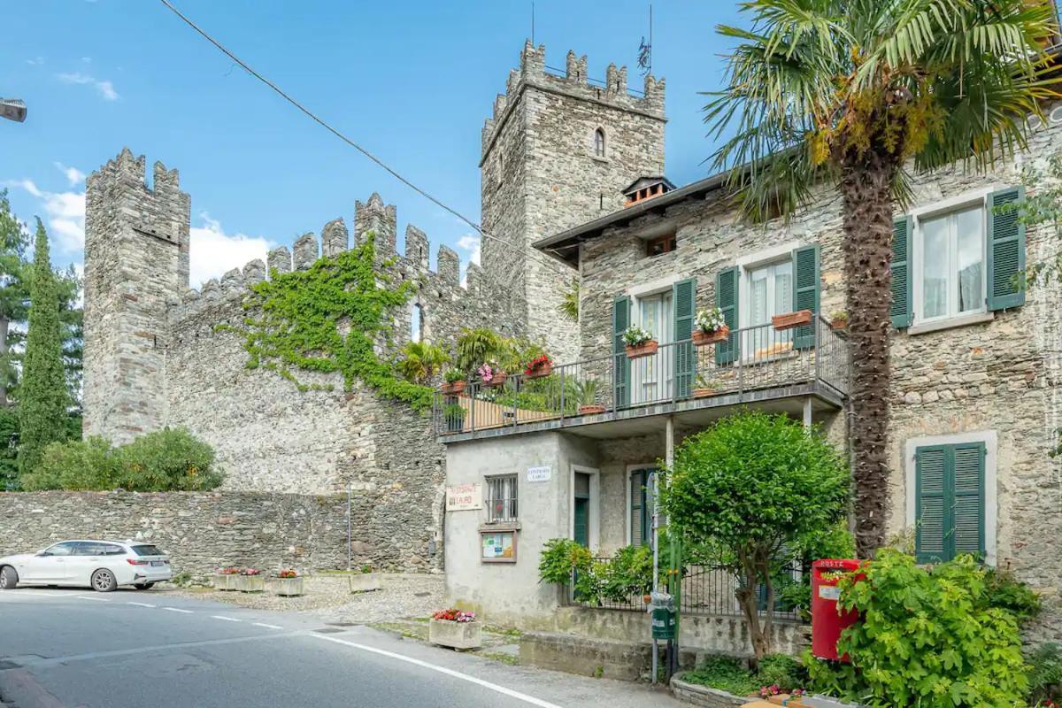 Castle&Lake Rezzonico Bagian luar foto